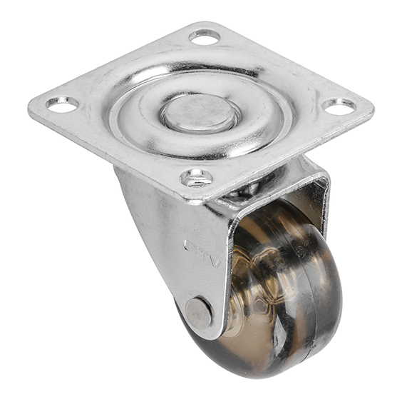 Мебельное колёсико D=35 мм коричневое GTV KM-A035MM-30