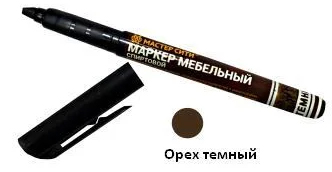 Маркер мебельный орех тёмный