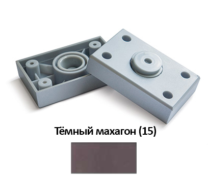 Опора регулируемая №1, тёмный махагон (15)