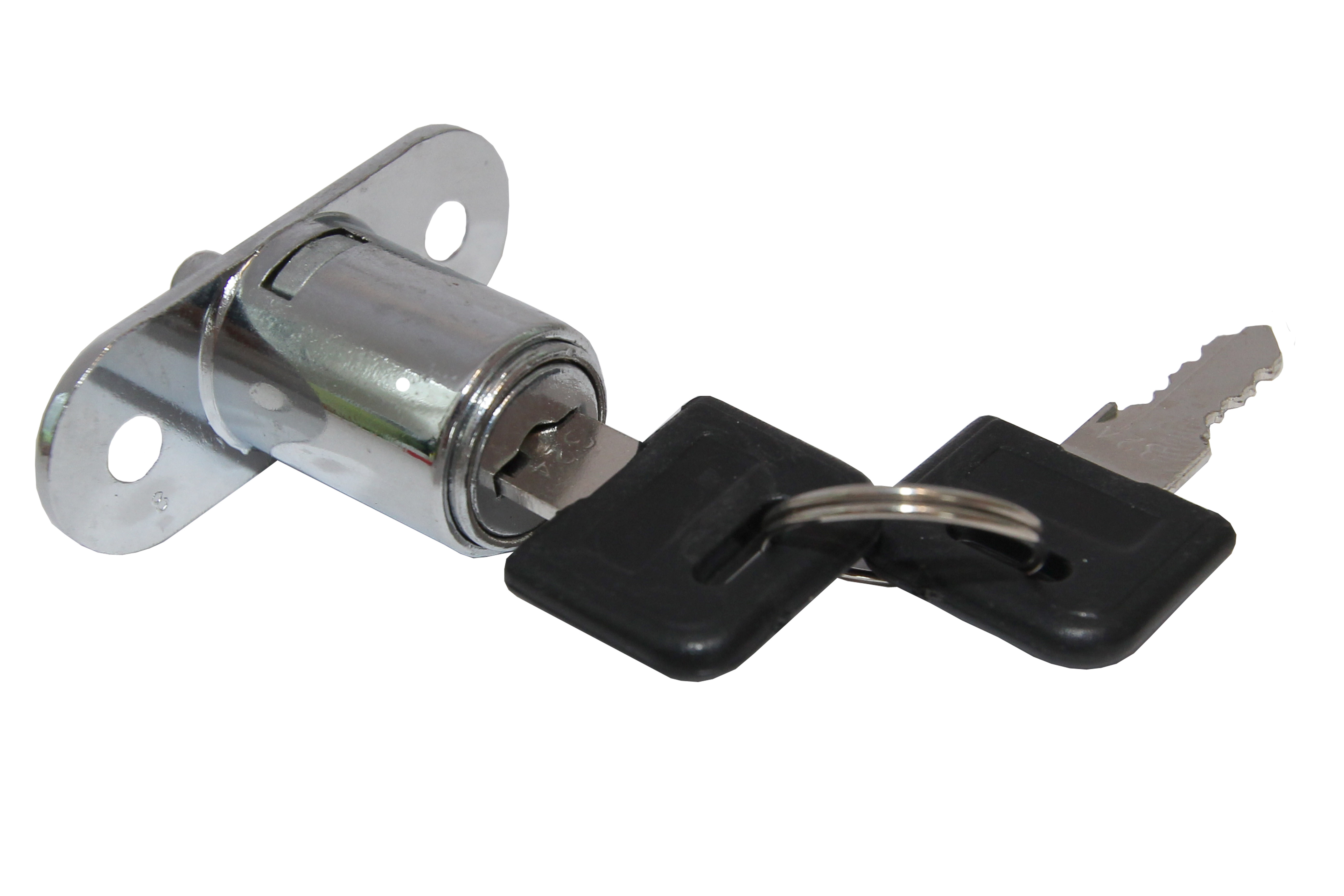 Замок LOCK.105.CR,хром нажимной