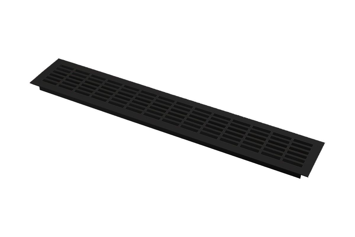 Вентиляционная решётка (480 мм) чёрная KK-W80800-D2