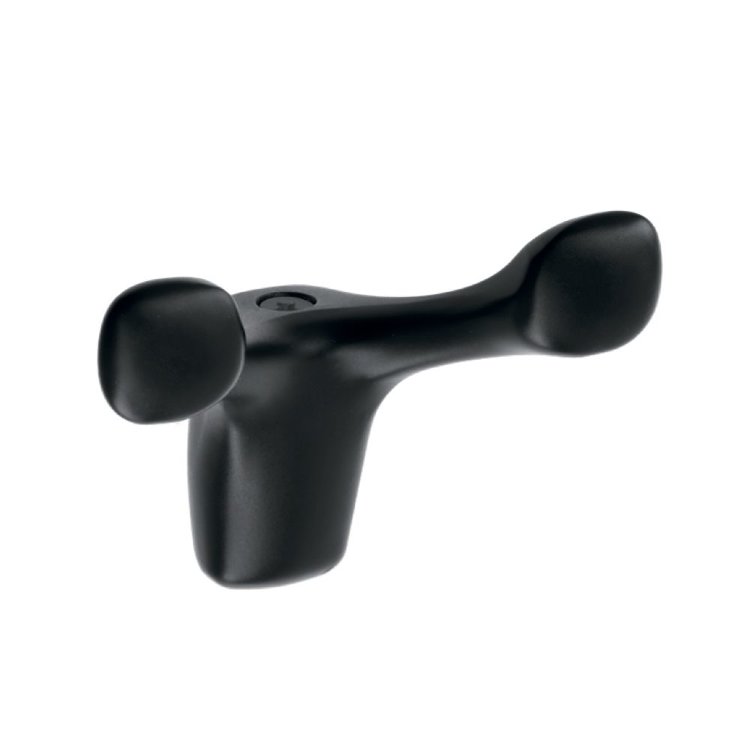 WZ-TOLED-B0-20М Крючок из цинкового сплаваTOLEDO B0 черный матовый