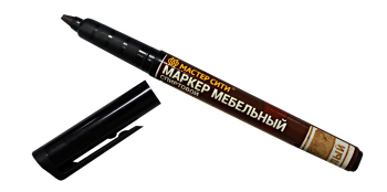 Маркер мебельный махагон