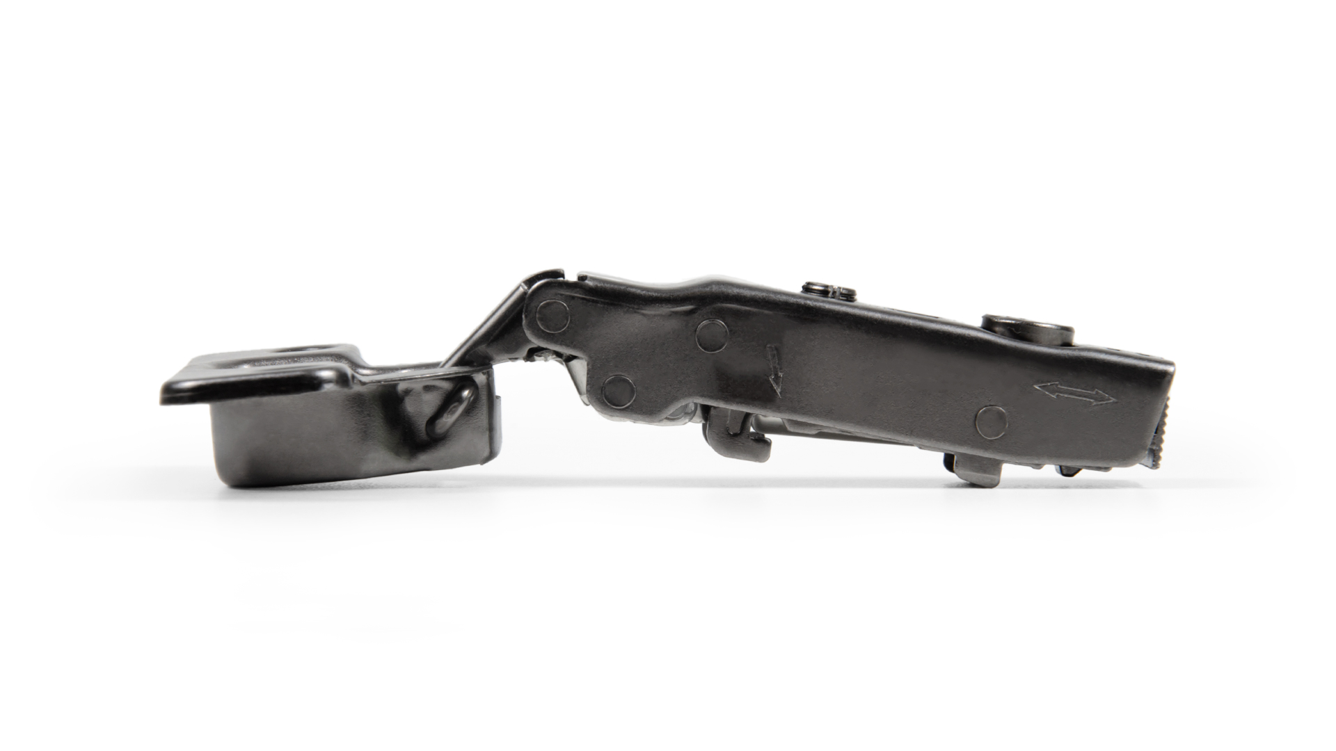 Н306A02/BN Петля с амортизатором NEO, Clip-on 90 градусов d35 черный никель