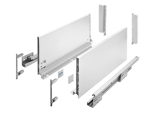 PB-AXISPRO-KPL450D1 Выдвижной ящик AXISPRO 450мм белый высокий Н199