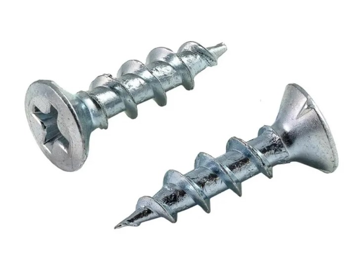 Шуруп 4.5x16 мм, белый цинк