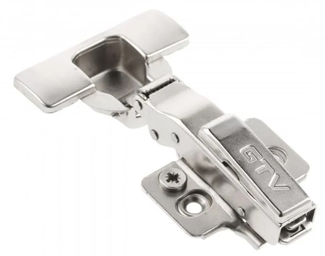 ZM-HCSL09-3DBEO Петля гидр., SilentoPro, стекируемый, упаковка полибэг, эксцентриковая регулировка