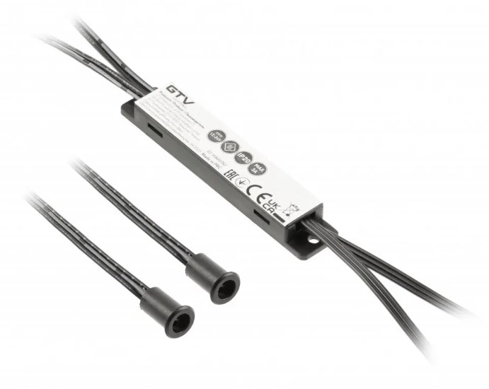 Выключатель бесконтактный MIKRO IR 2, 12V/36W, 2 датчика, черный