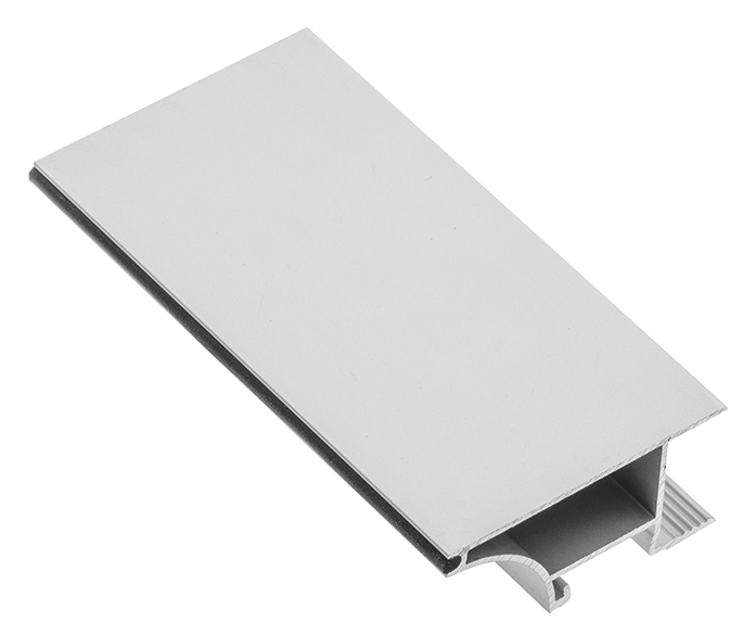 Алюминиевый профиль для LED-ленты GLAX торцевой PA-GLAXWN3M-AL