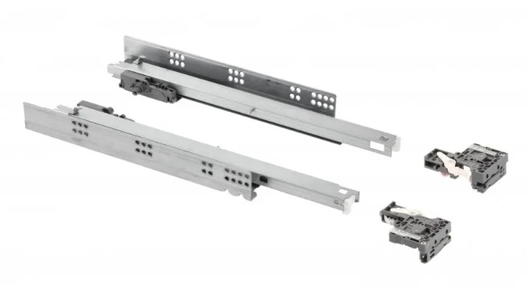 PB-3D0FPO18-400-PRO Направляющие нижнего монтажа Р2О PRO L=400, регул.3D,синхрониз пластина 18мм