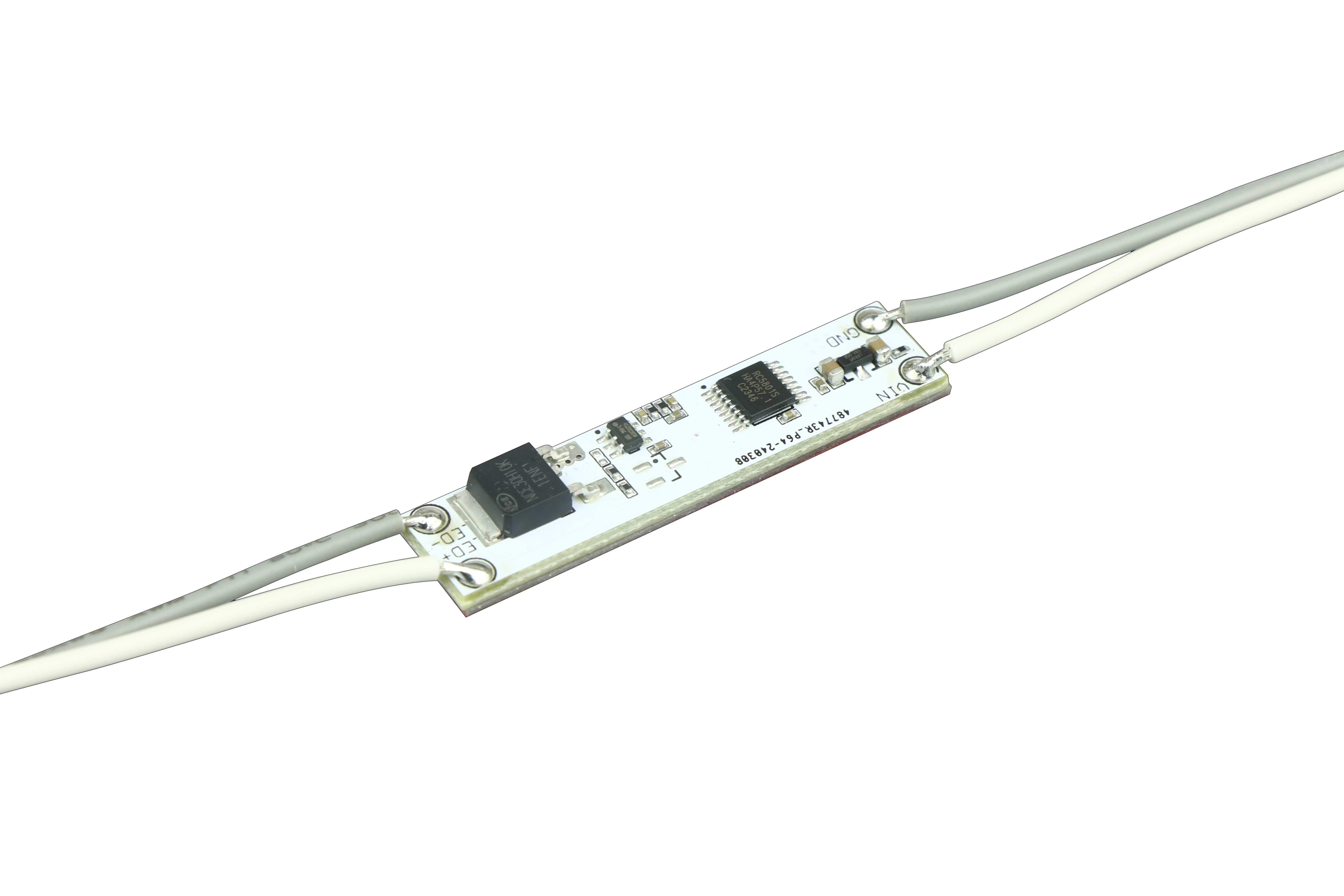 30003 Датчик движения микроволновый 12/24V. 60W/120W. 5A. IP20. дистанция 1-3м., угол 110*, МШК