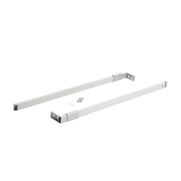 Квадратный рейлинг 500mm для ящика Unihopper Magic Box белый (комплект) (DA2101E1.500.MW)