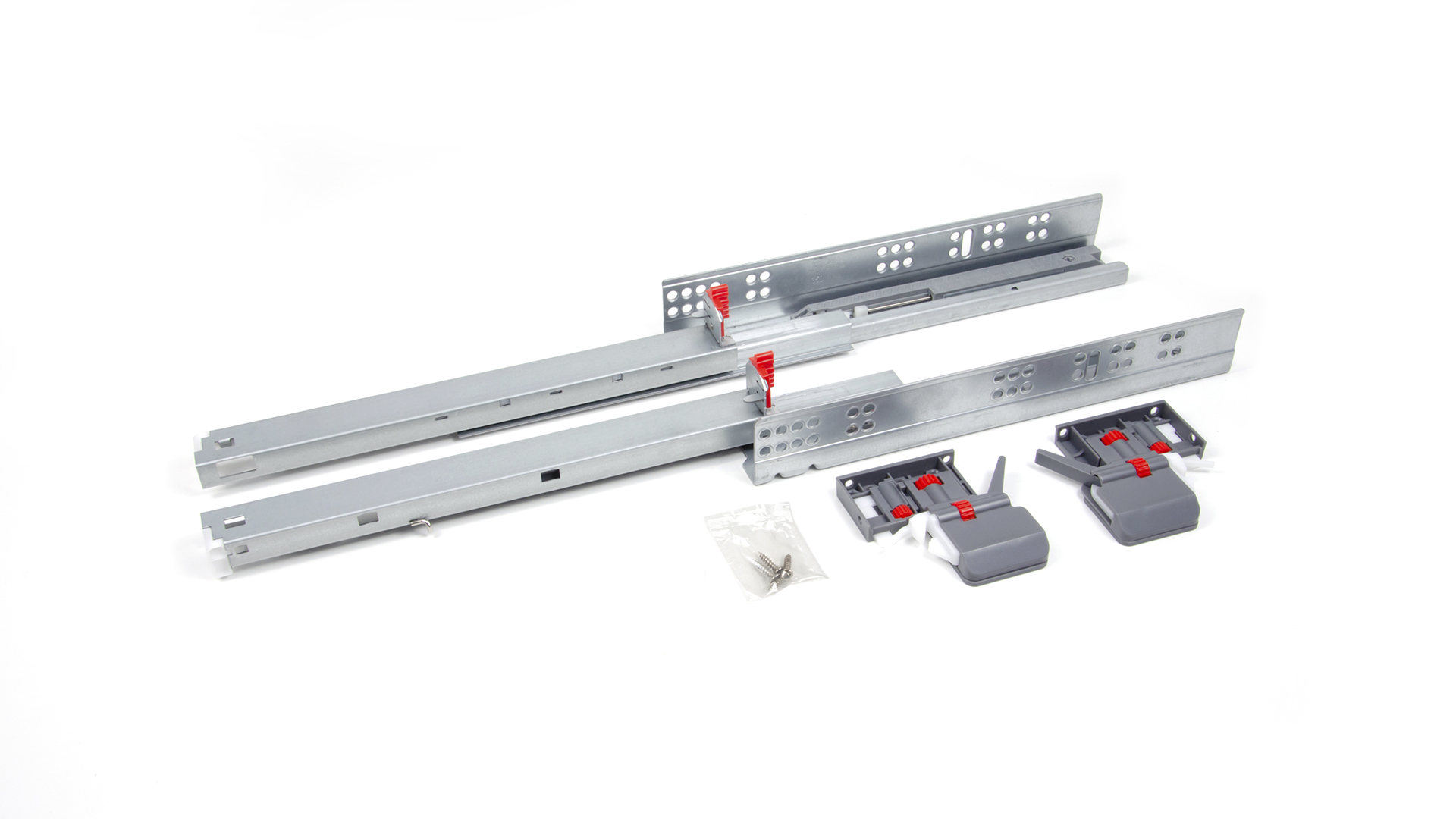 DB9991Zn/500 Направляющие B-slide скрыт. монтажа, полное выдвиж., с синхрониз. и 3D регулир.,SOFT