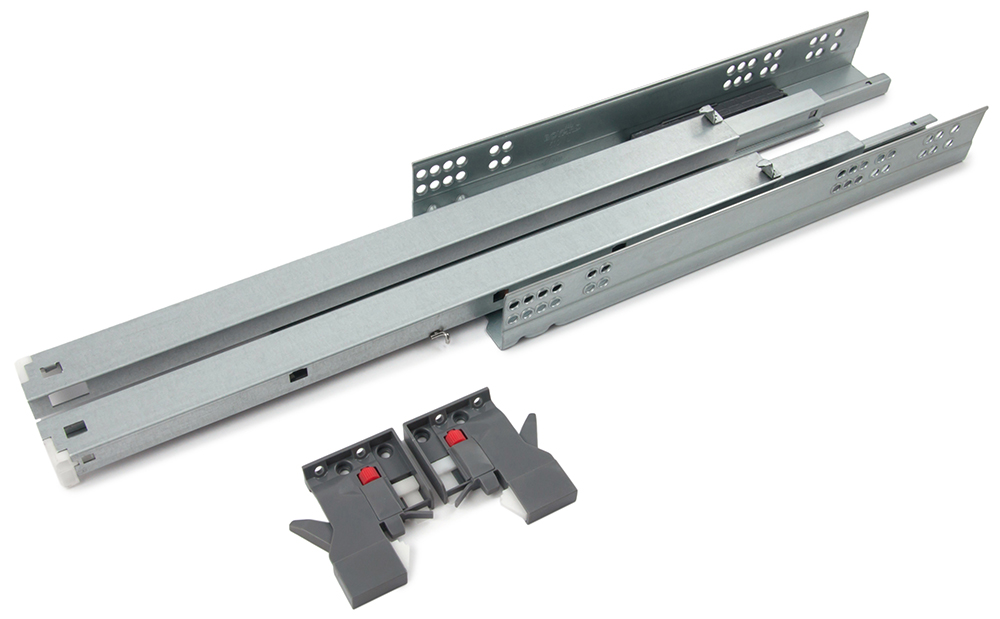 DB8885Zn/450 Направляющие шариковые, скрытого монтажа B-slide PUSH