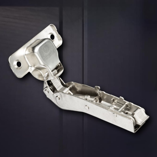 3D петля UNIHOPPER с доводчиком, 45°, 45 мм, с декор. накладкой (HG1426.C45.B.45)
