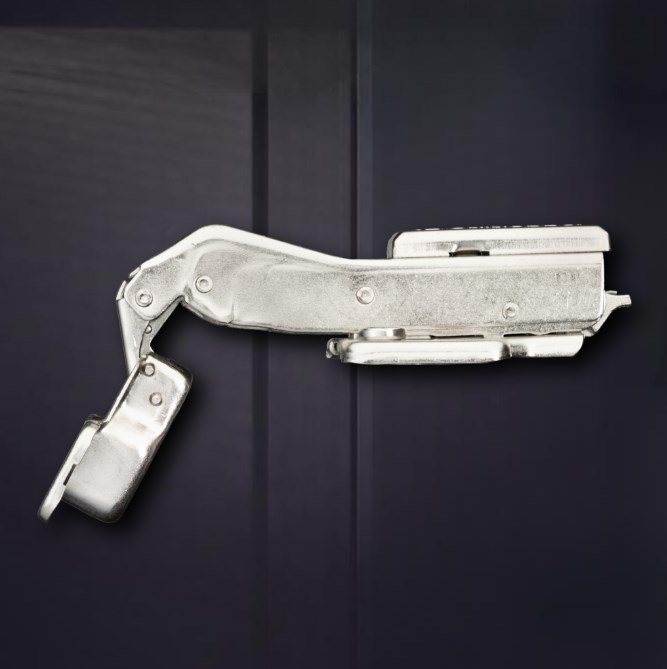 3D петля UNIHOPPER с доводчиком, 45°, 45 мм, с декор. накладкой (HG1426.C45.B.45)