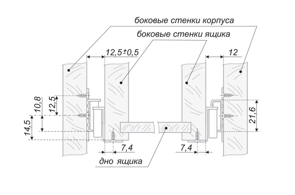 Роликовые направляющие механизмы DS01W.1/400
