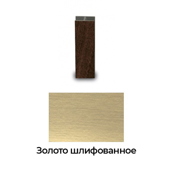Угловое соединение 180 (38 золото шлифованное) Н-150
