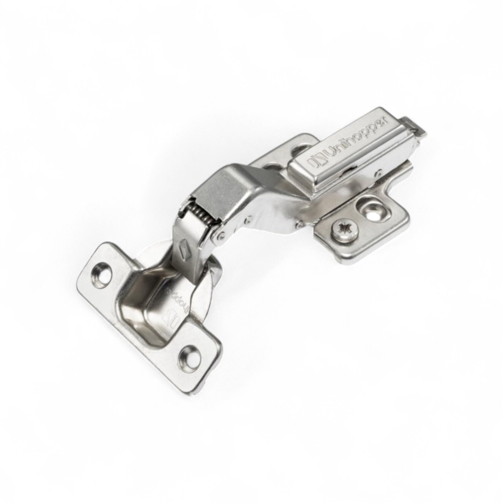 3D петля UNIHOPPER с доводчиком 30°, 45 мм, с декор. накладкой (HG1425.C30.B.45)