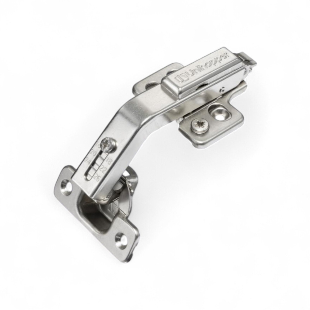 3D петля UNIHOPPER карусельная 135°, 45 мм, с декор. накладкой (HG2419.C135.B.45)