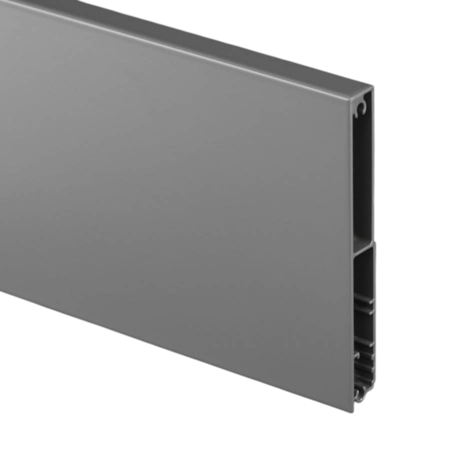 Лицевая панель для внутреннего ящика Unihopper Magic Box 80 мм, 1.8 м, графит (DA6103E3.180A.DG)
