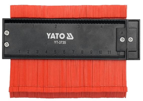 Шаблоны для копир. сложных профилей 125мм YATO (YT-3735)