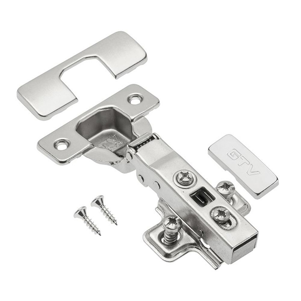 ZM-INHC090ZEO Петля накладная встроенный доводчик, с евровинтом