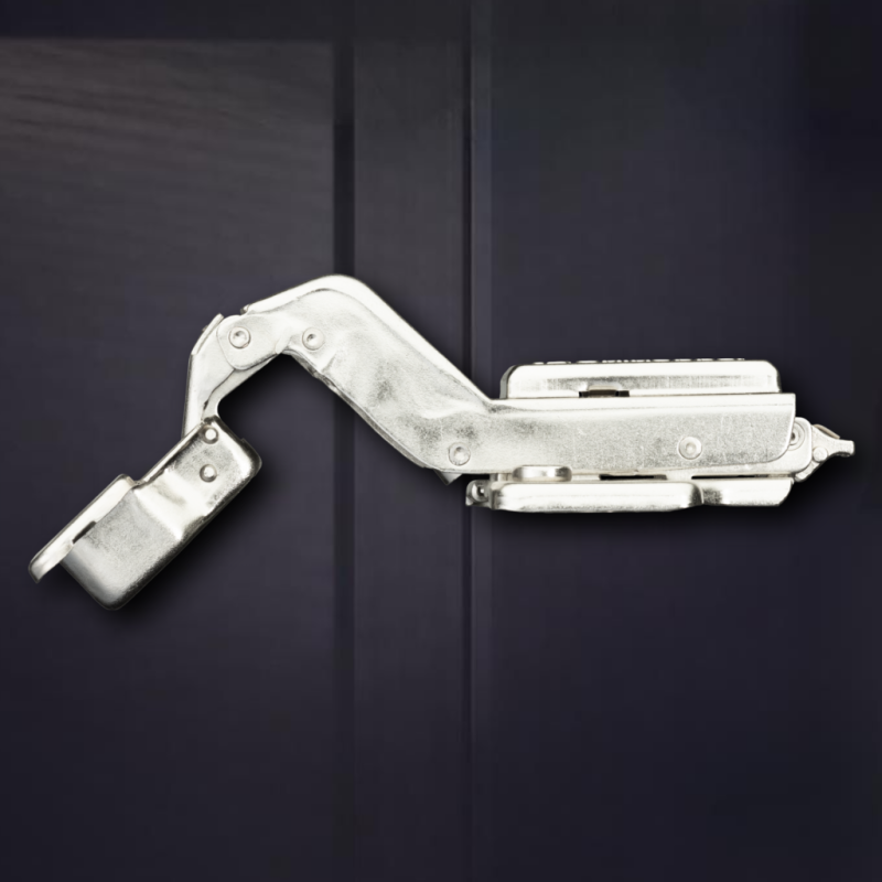 3D петля UNIHOPPER с доводчиком 30°, 45 мм, с декор. накладкой (HG1425.C30.B.45)