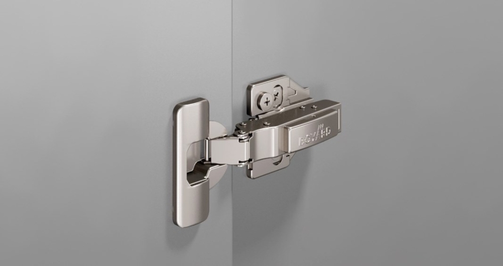 Н801A02 Петля с пружиной и амортизацией , Clip-on 90 D35