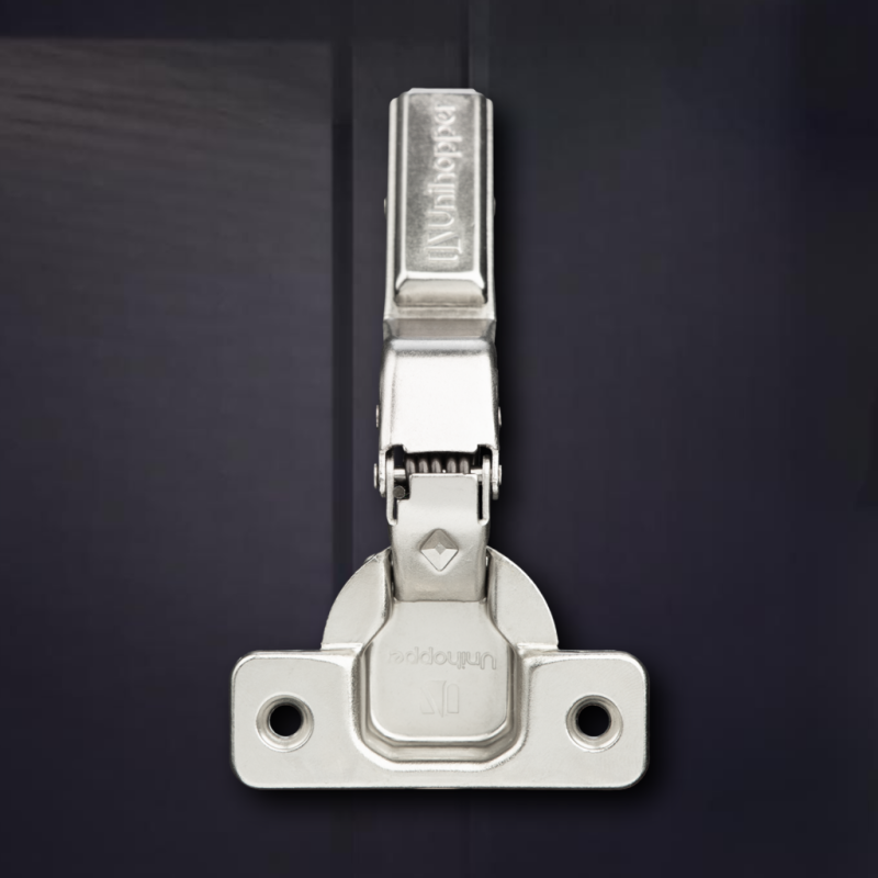 3D петля UNIHOPPER с доводчиком 30°, 45 мм, с декор. накладкой (HG1425.C30.B.45)