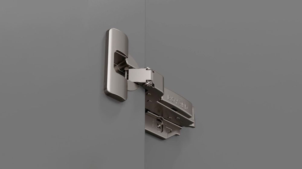 Н801C Петля с пружиной и амортизацией , Clip-on 90 D35