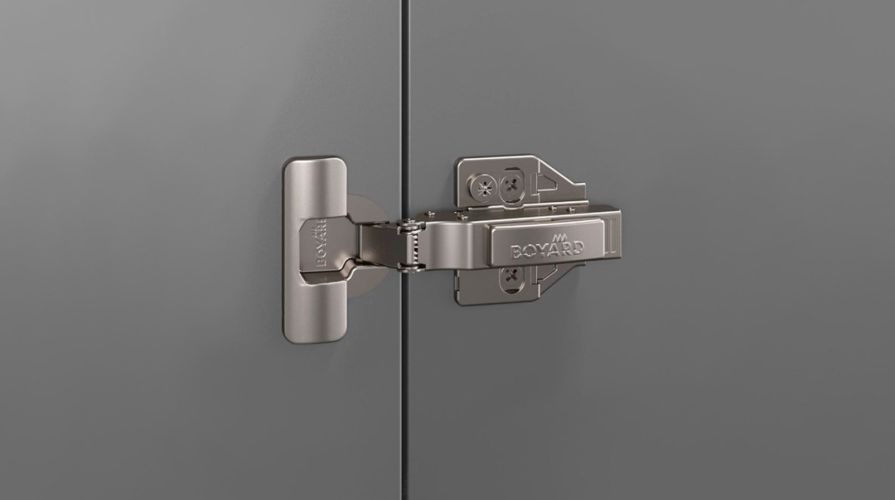 Н801A02 Петля с пружиной и амортизацией , Clip-on 90 D35