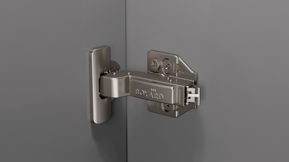 Н801C Петля с пружиной и амортизацией , Clip-on 90 D35
