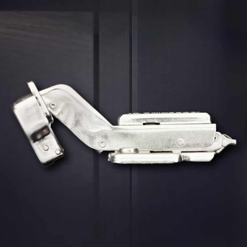 3D петля UNIHOPPER с доводчиком 30°, 45 мм, с декор. накладкой (HG1425.C30.B.45)